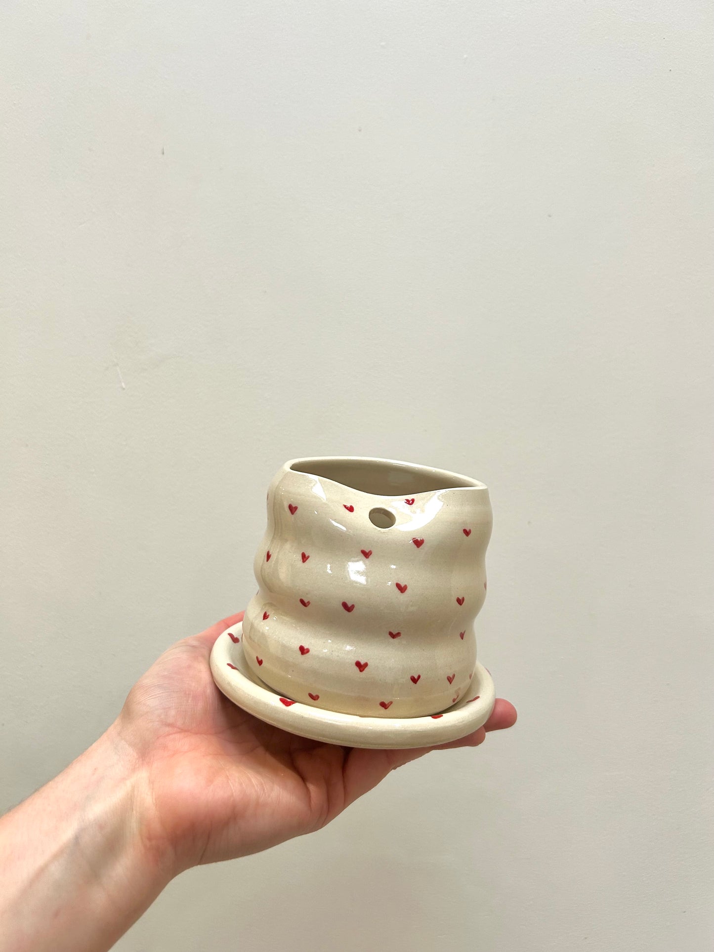 heart straw tumbler
