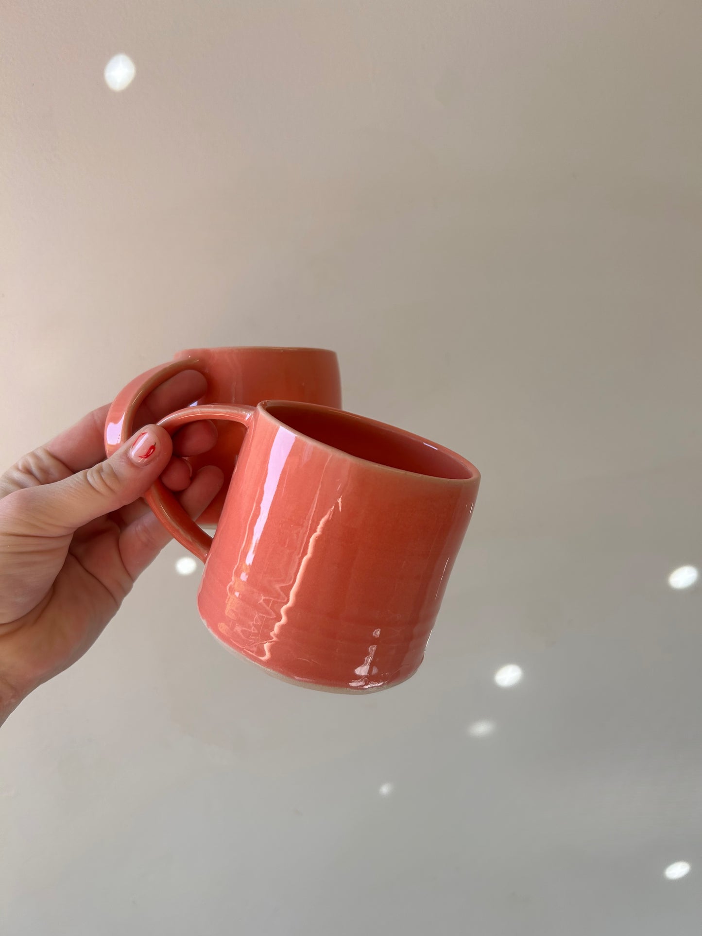 mug in coral embers