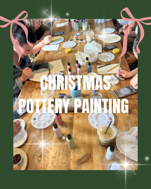 Christmas Pottery Painting