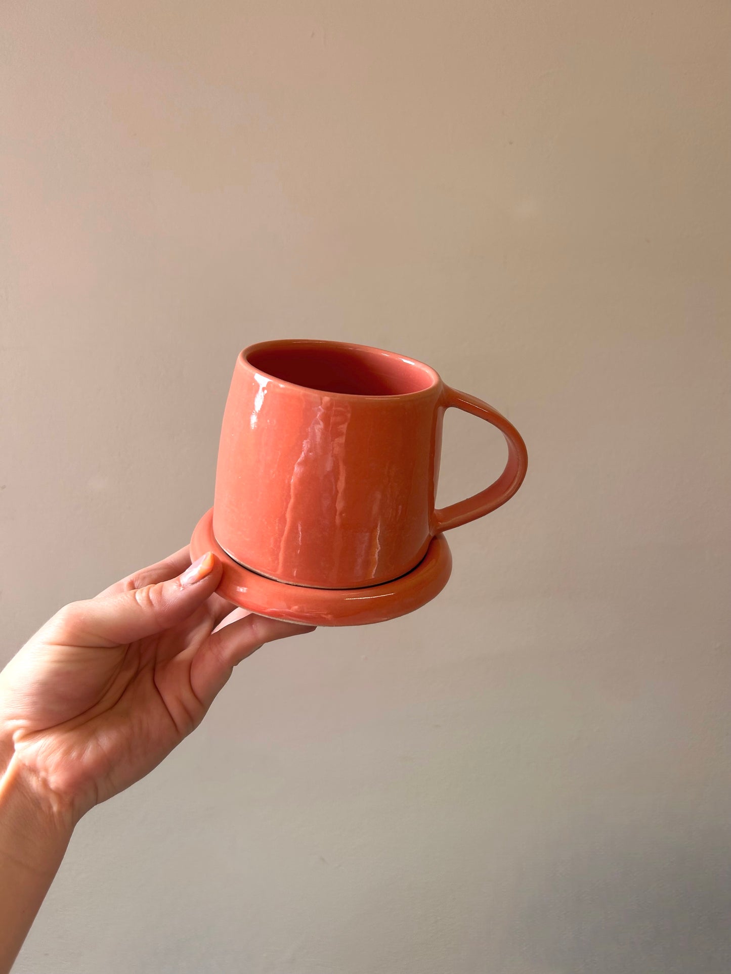 mug in coral embers