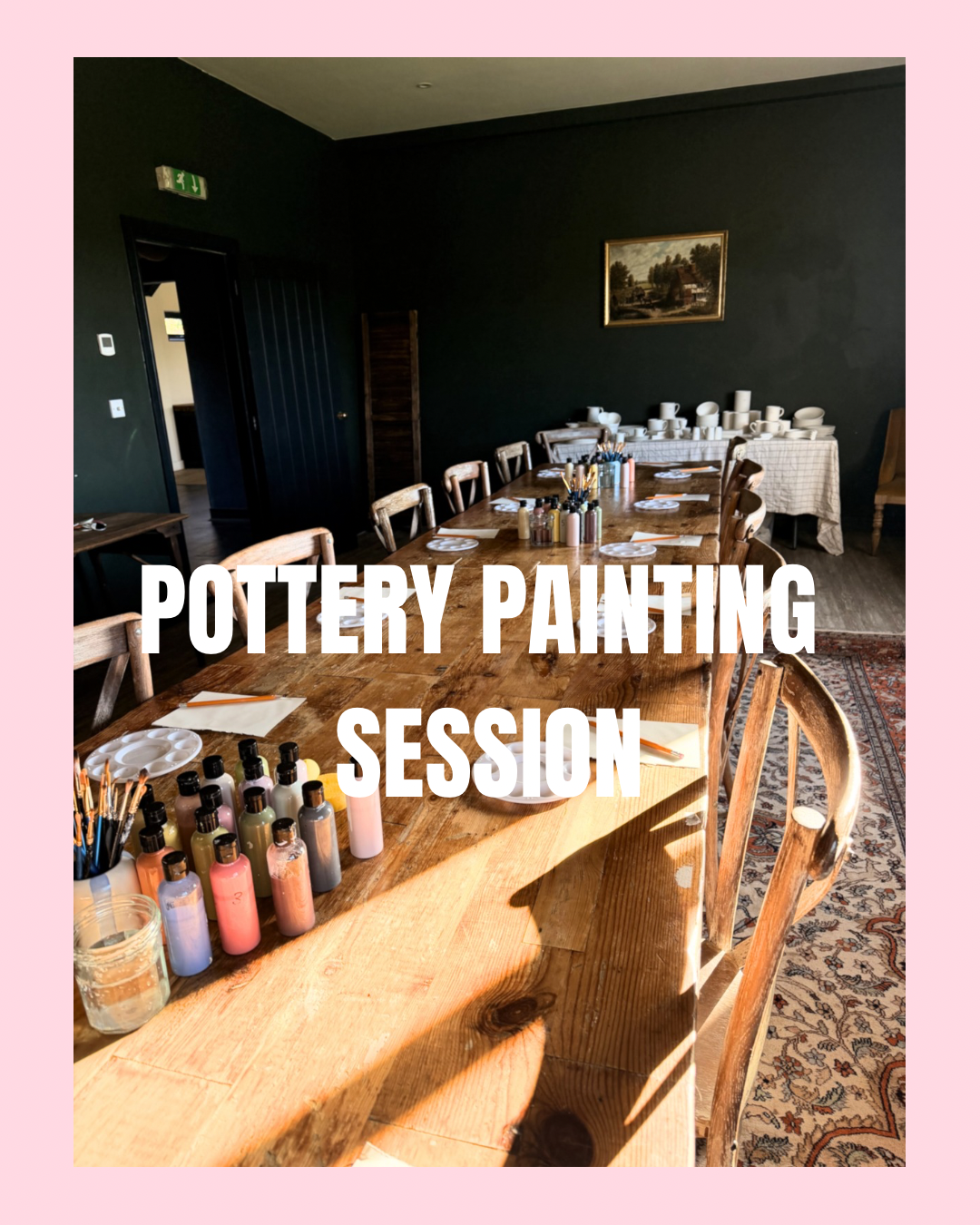 Pottery Painting Session